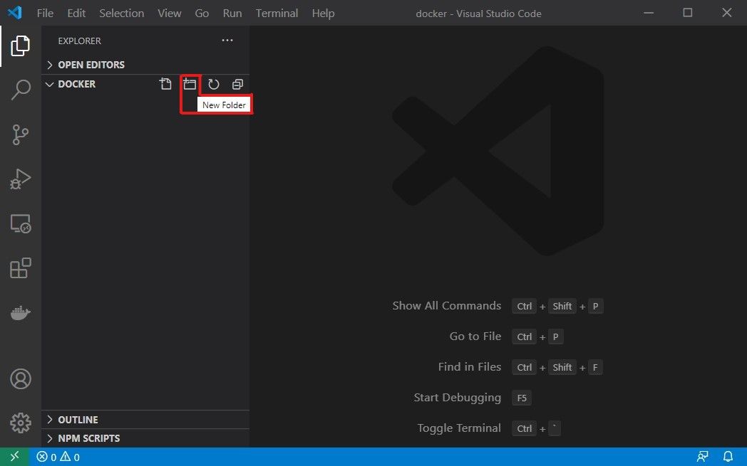 Run docker containers using VSCode and docker-compose| No Terminal needed