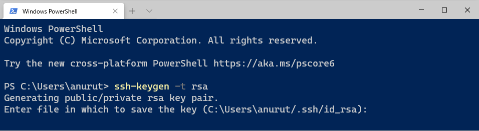 ssh copy key command